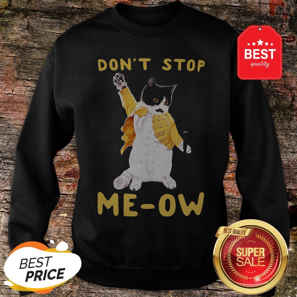 Freddie Meowrcury Don't Stop Meow Shirt - Image 4