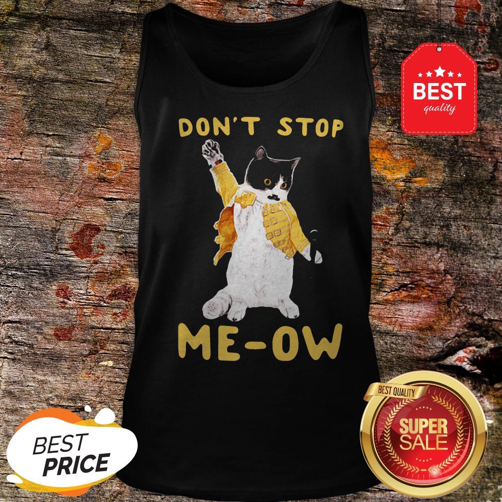 Freddie Meowrcury Don't Stop Meow Shirt - Image 3