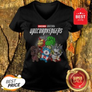 Alternative view of Unicorn Unicornvengers Avengers Endgame Marvel MCU Shirt