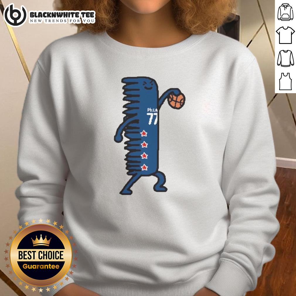 Pretty V.J. Edgecombe #77 Philadelphia 76ers T-Shirt - Image 5