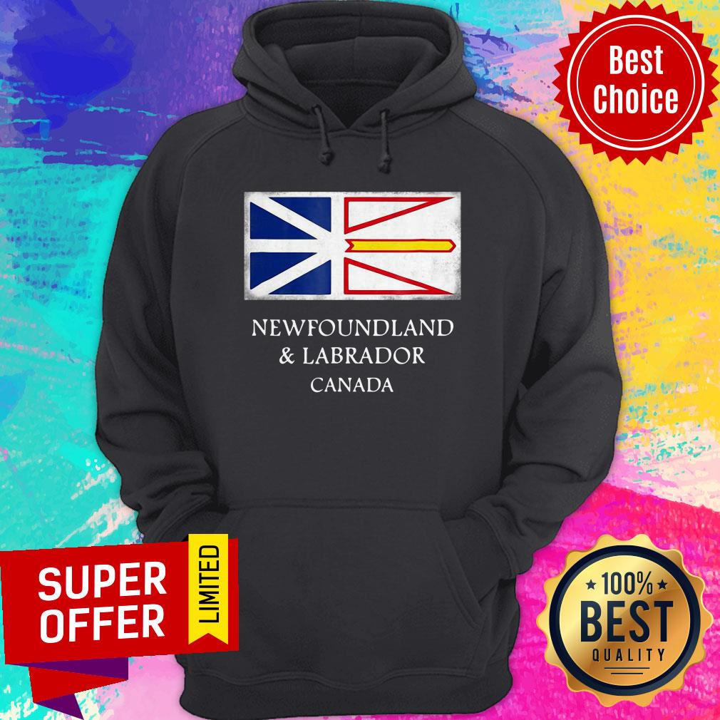 Top Newfoundland And Labrador Canada Flag Shirt - Image 3