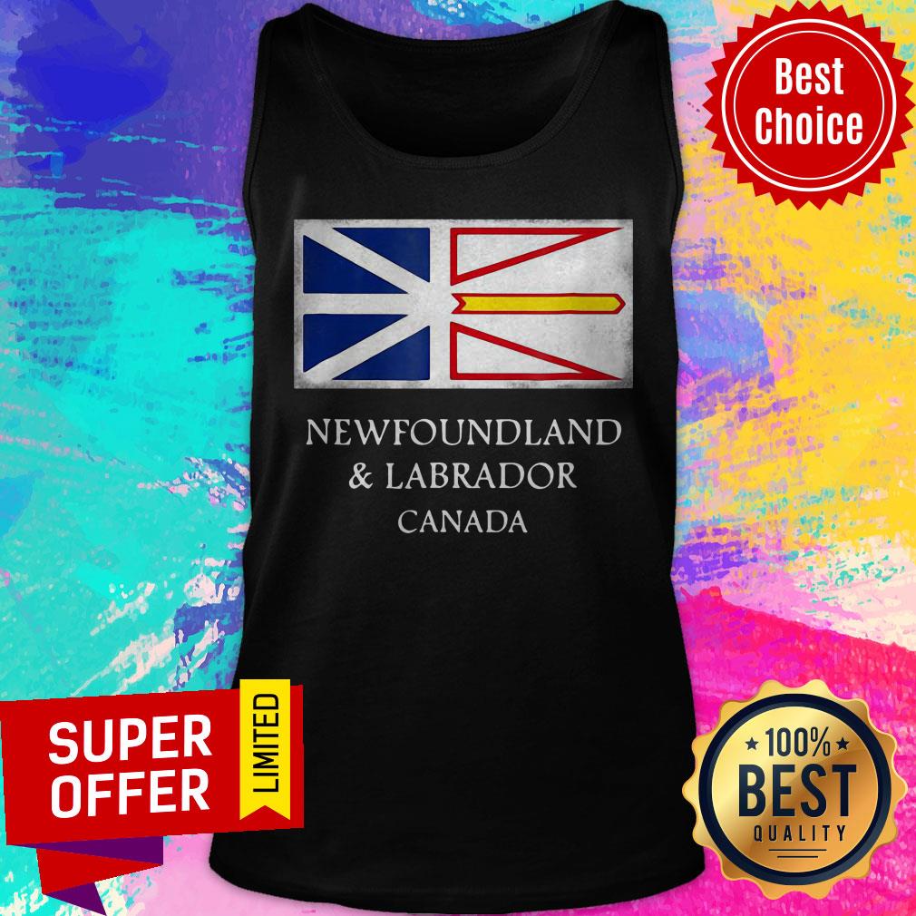 Top Newfoundland And Labrador Canada Flag Shirt - Image 5