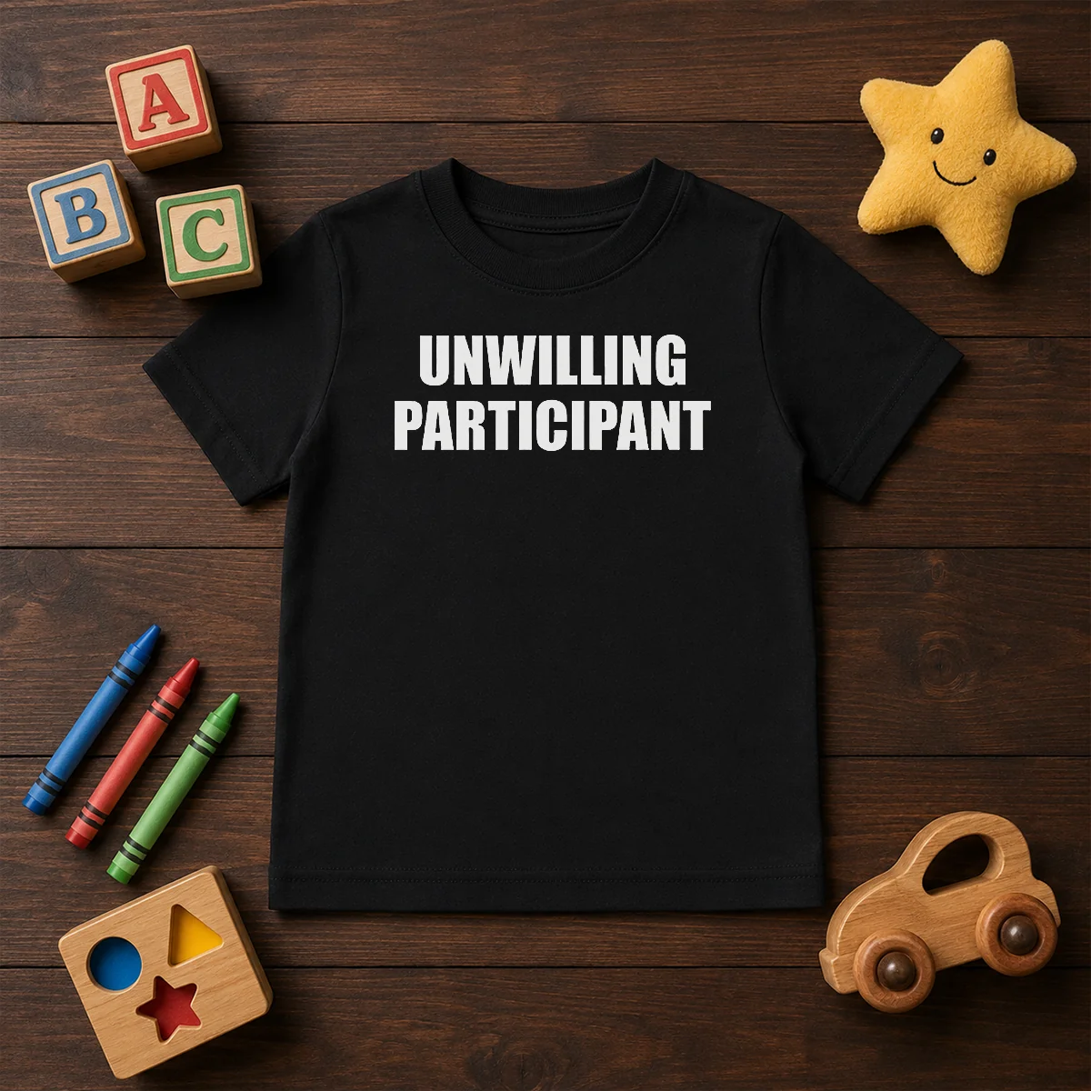 Funny Unwilling Participant Shirt - Image 9