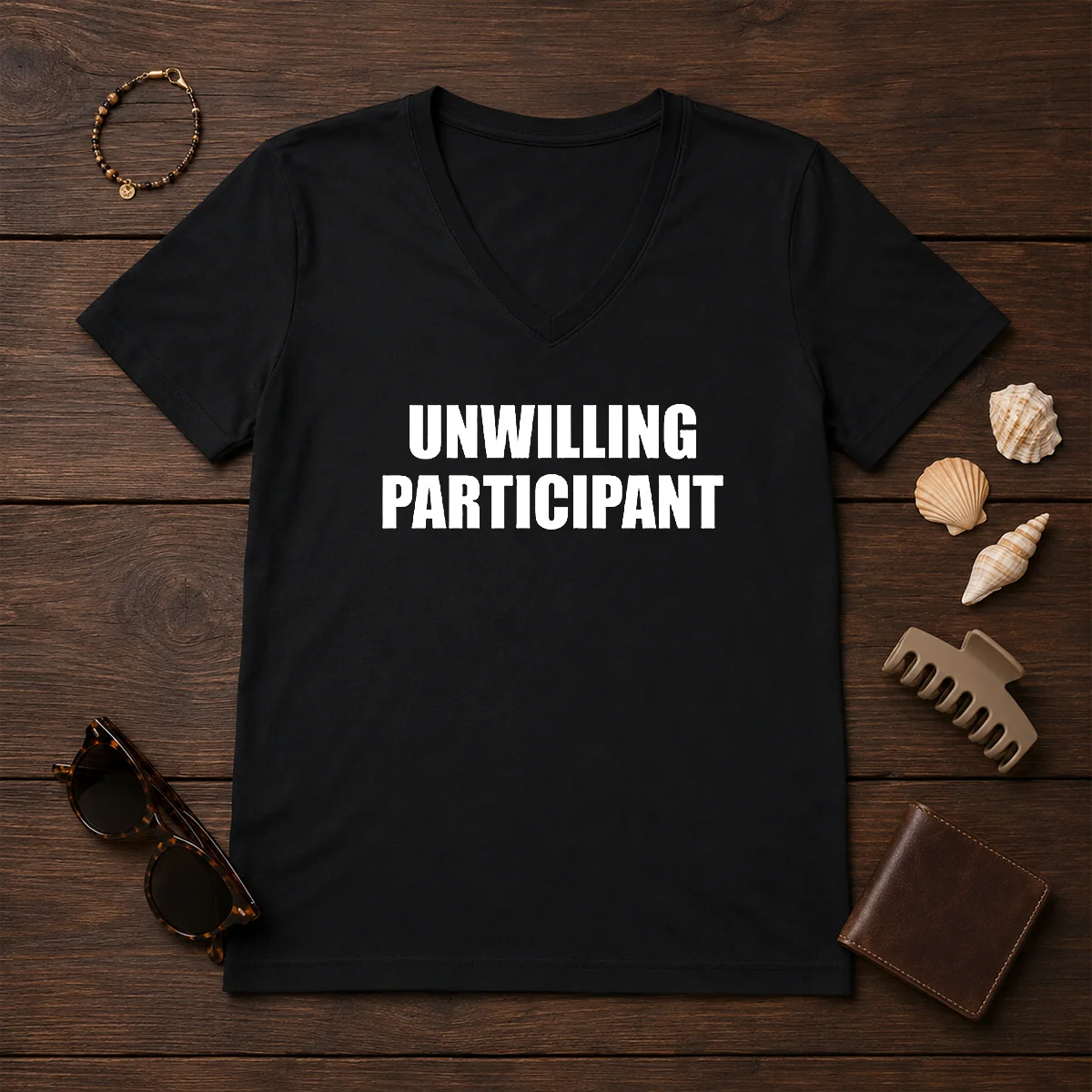 Funny Unwilling Participant Shirt - Image 2