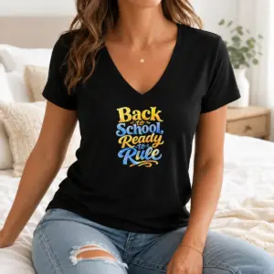 Alternative view of Good Back To School Ready To Rule Watercolor For Students Shirt