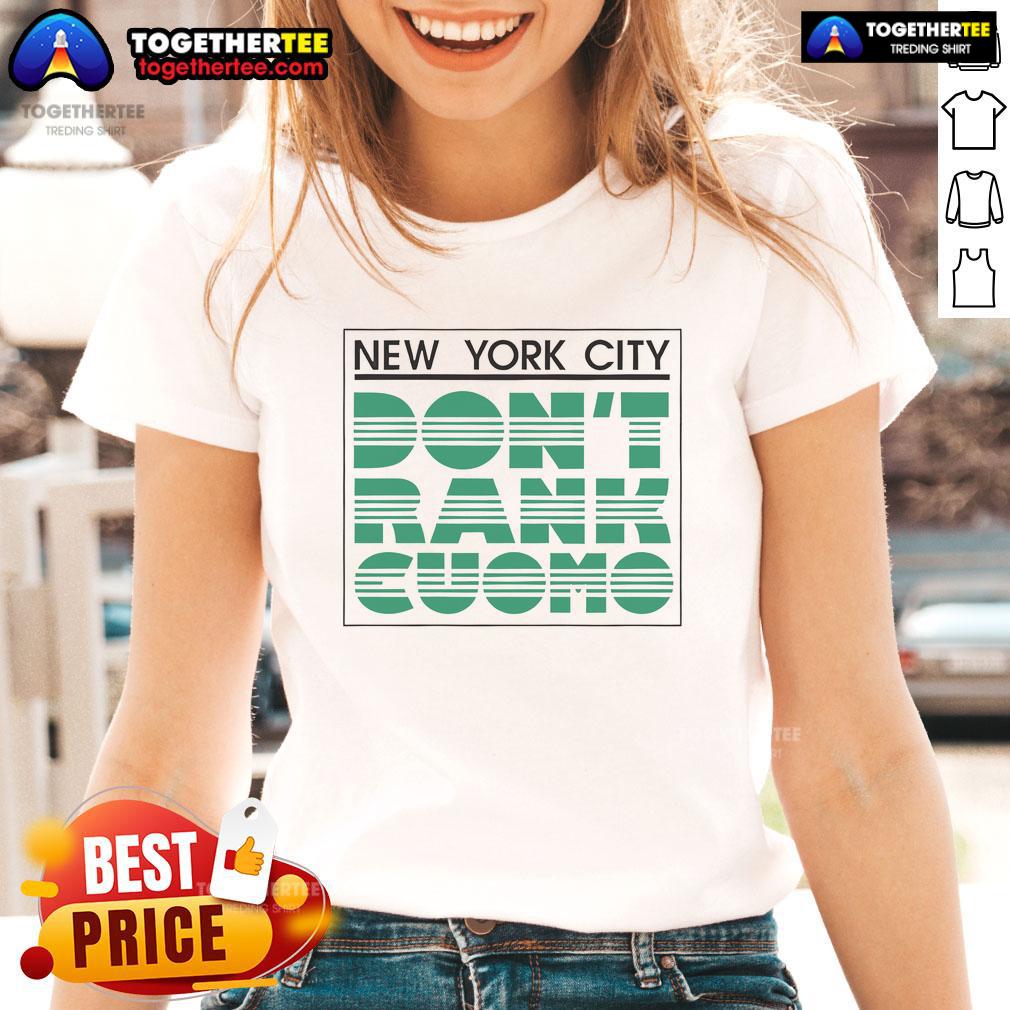 Official New York City Don't Rank Cuomo T-Shirt - Image 3