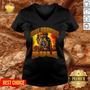 Alternative view of Fire Fighters Rule Shirt