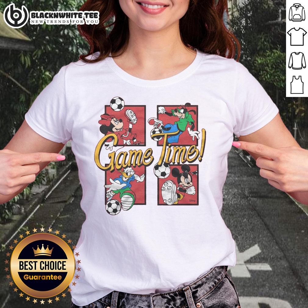 Nice Mickey And Friends Game Time T-Shirt - Image 3