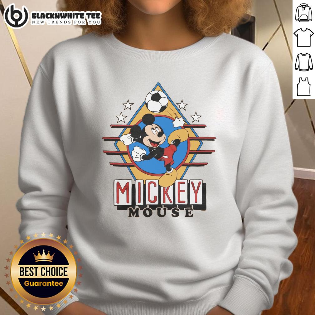 Nice Mickey Mouse Soccer T-Shirt - Image 5