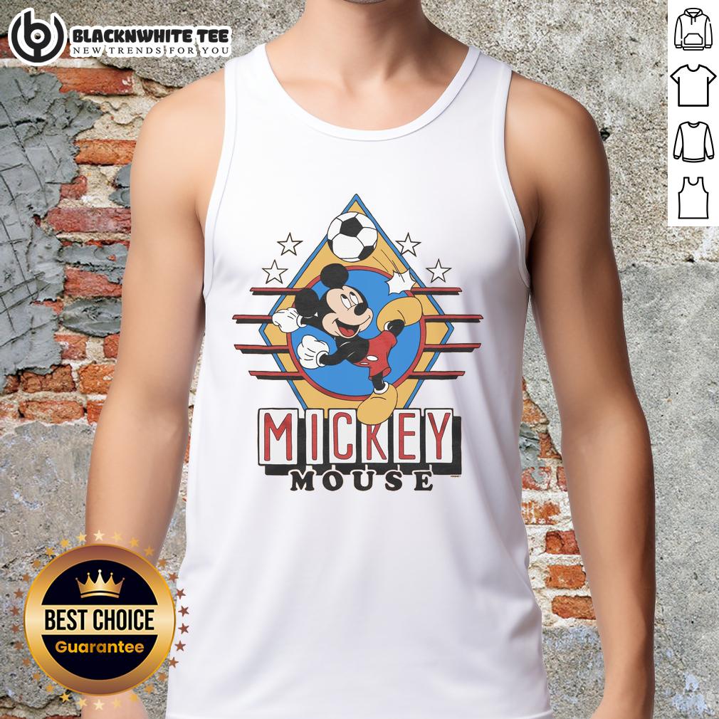Nice Mickey Mouse Soccer T-Shirt - Image 4