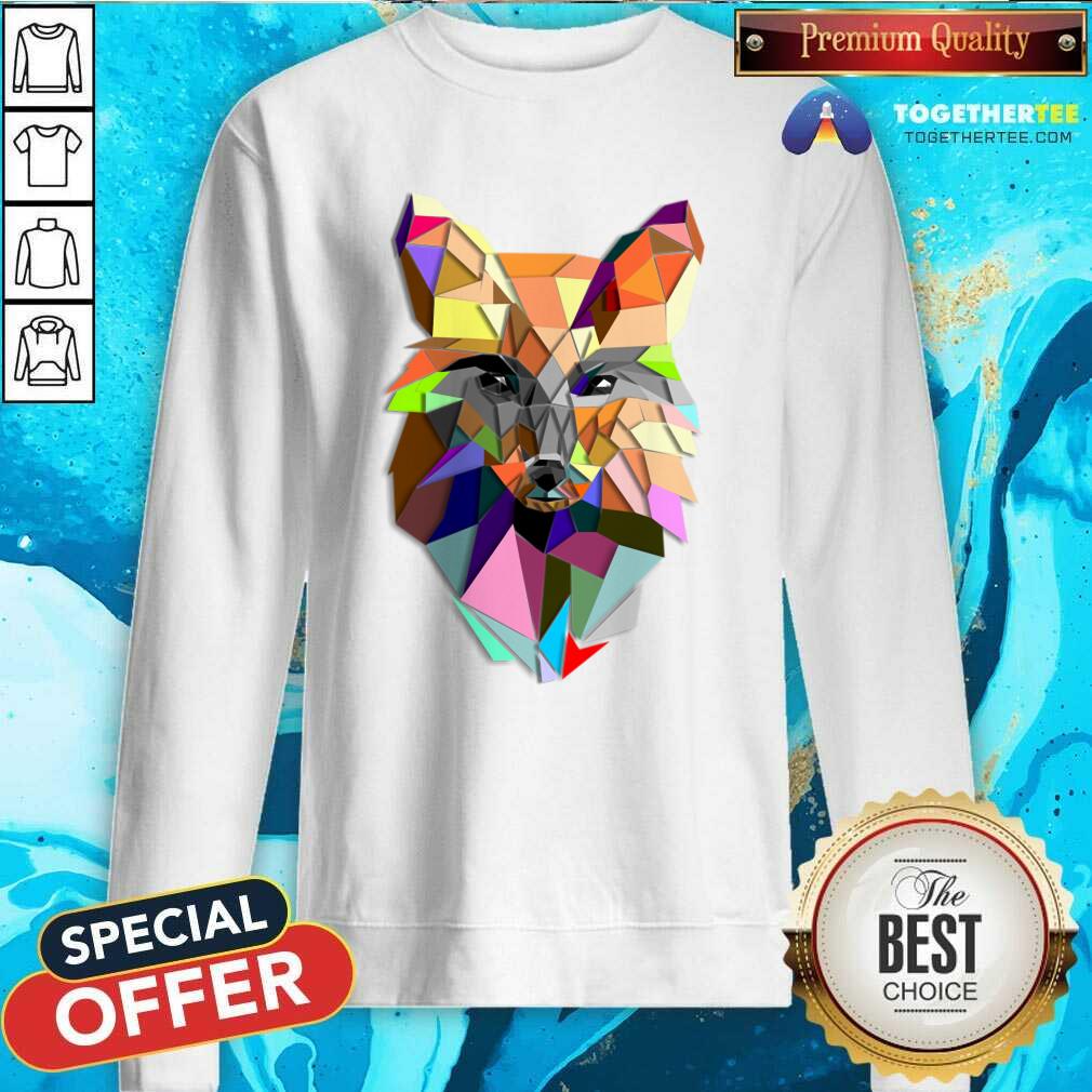 Fox Mosaic Color Shirt - Image 3