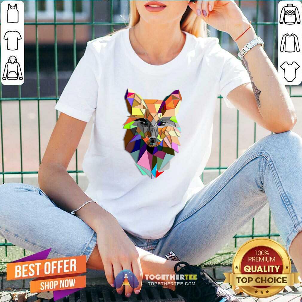 Fox Mosaic Color Shirt - Image 5