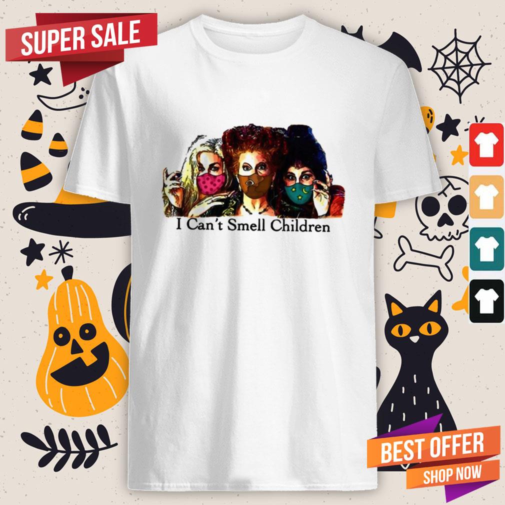 Halloween Hocus Pocus I Cant Smell Children Shirt