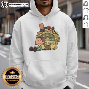 Alternative view of Awesome Boom Baby Peanuts Snoopy Aztec Temple T-Shirt