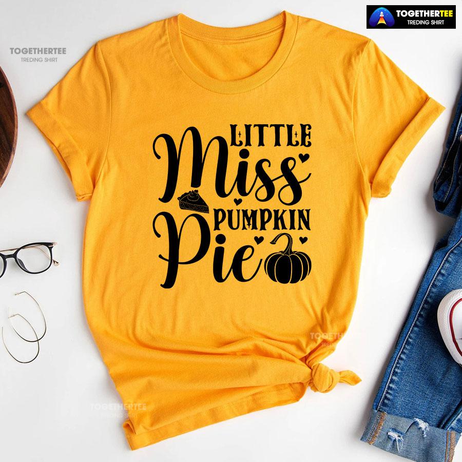 Little Miss Pumpkin Pie T-Shirt - Image 10