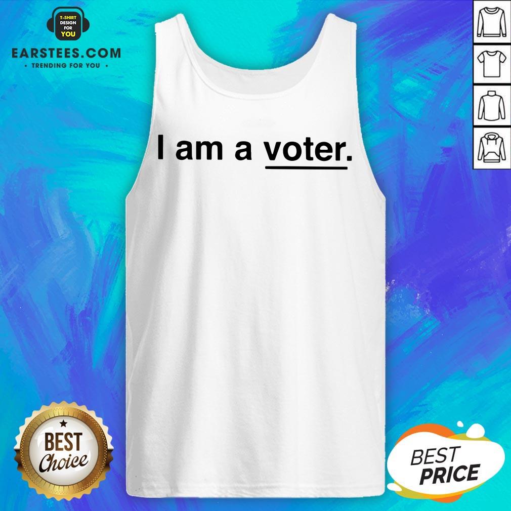 Nice I Am A Voter Shirt - Image 4