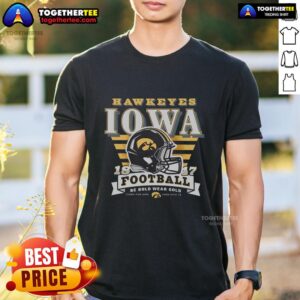 Official Iowa Hawkeyes Stripe Splash T-Shirt