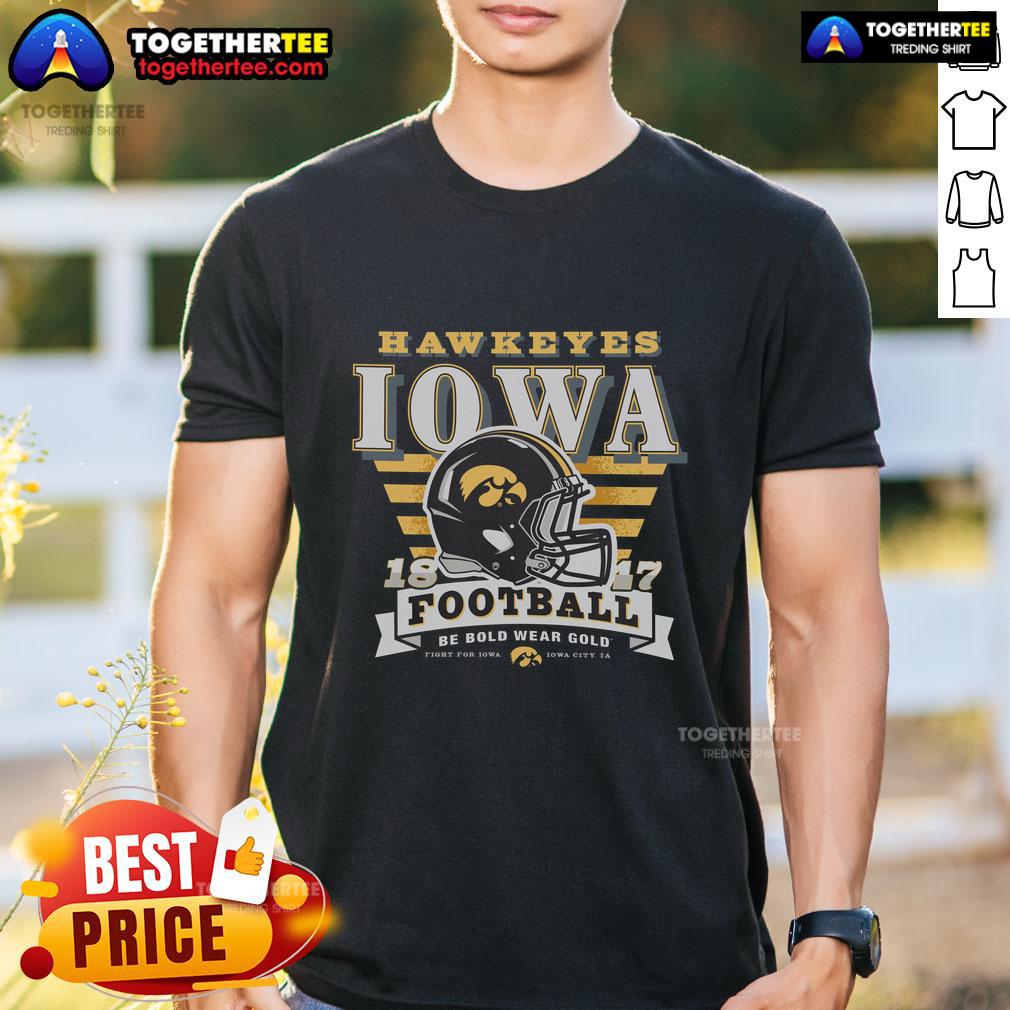 Official Iowa Hawkeyes Stripe Splash T-Shirt