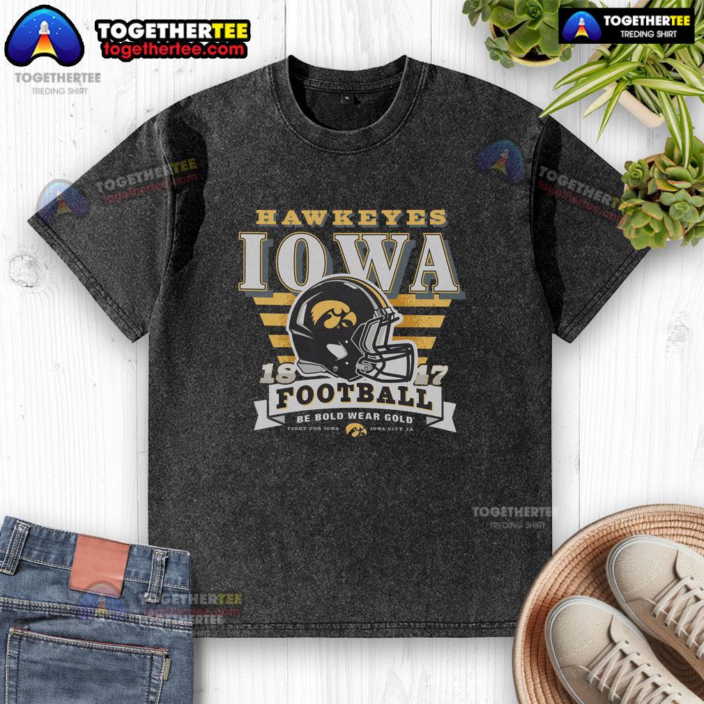 Official Iowa Hawkeyes Stripe Splash T-Shirt - Image 6