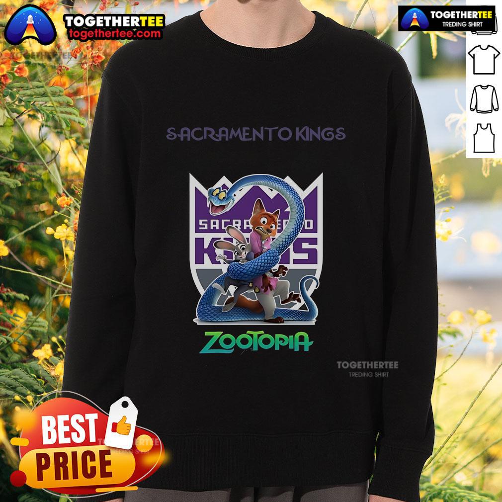 Premium Sacramento Kings Zootopia 2 T-Shirt - Image 5