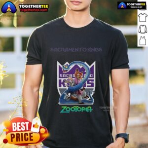 Premium Sacramento Kings Zootopia 2 T-Shirt