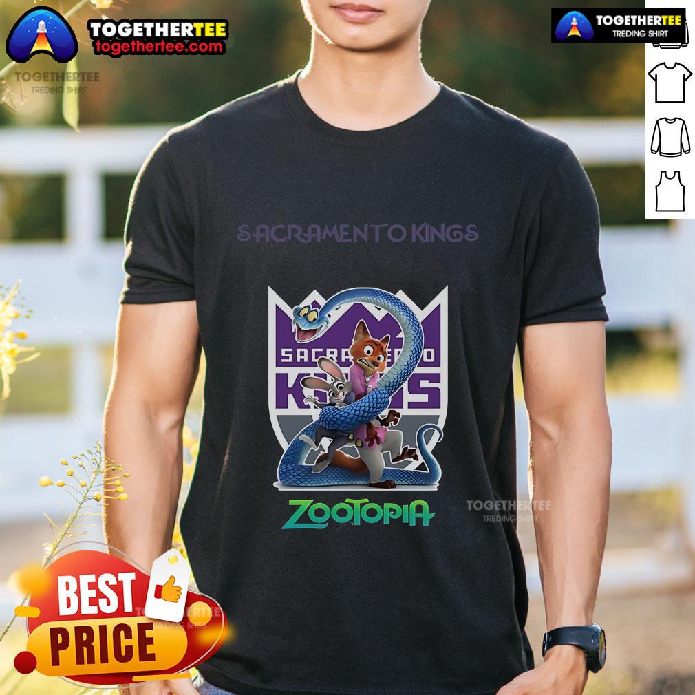 Premium Sacramento Kings Zootopia 2 T-Shirt