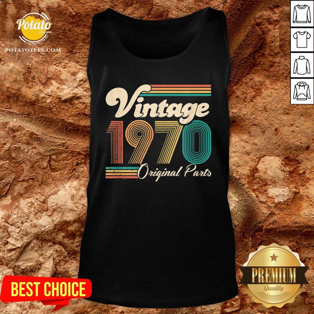 Top Vintage 1970 All Original Parts Shirt - Image 3