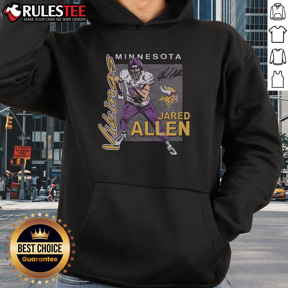 Official Vikings Jared Allen Signature T-Shirt - Image 2