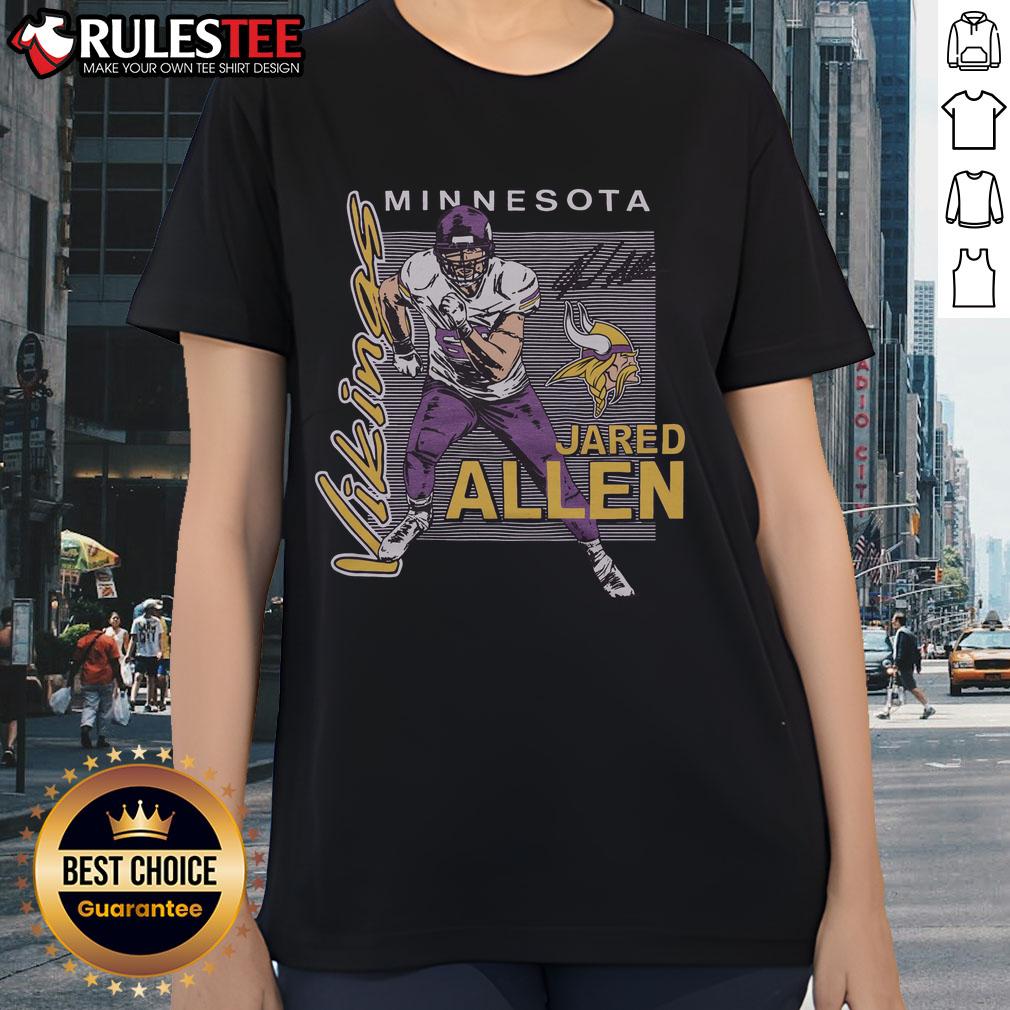 Official Vikings Jared Allen Signature T-Shirt - Image 3