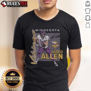 Official Vikings Jared Allen Signature T-Shirt