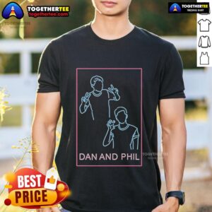 Premium Dan And Phil Neon T-Shirt