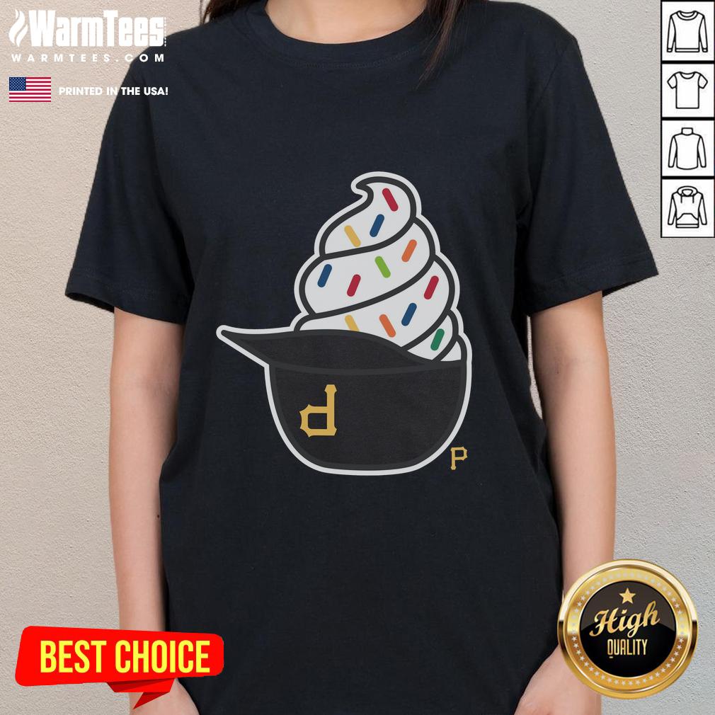 Nice Pittsburgh Pirates Ice Cream T-Shirt - Image 3