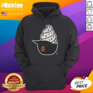 Alternative view of Nice San Francisco Giants Ice Cream T-Shirt