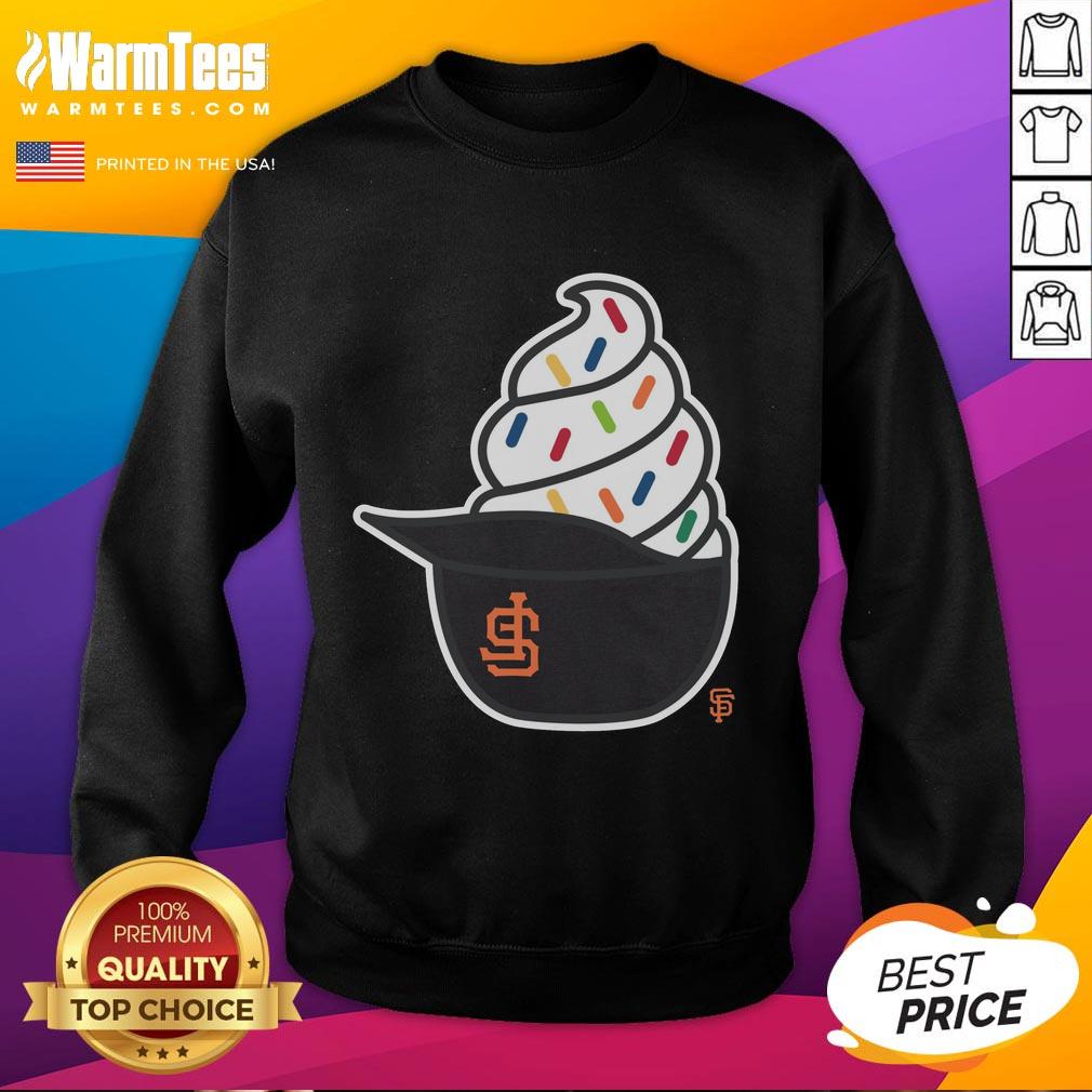Nice San Francisco Giants Ice Cream T-Shirt - Image 5