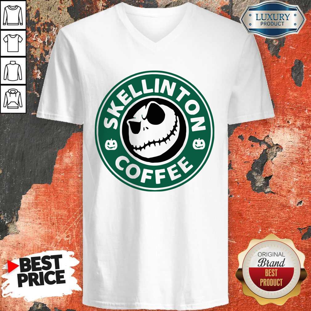 Top Skellington Coffee Shirt - Image 4