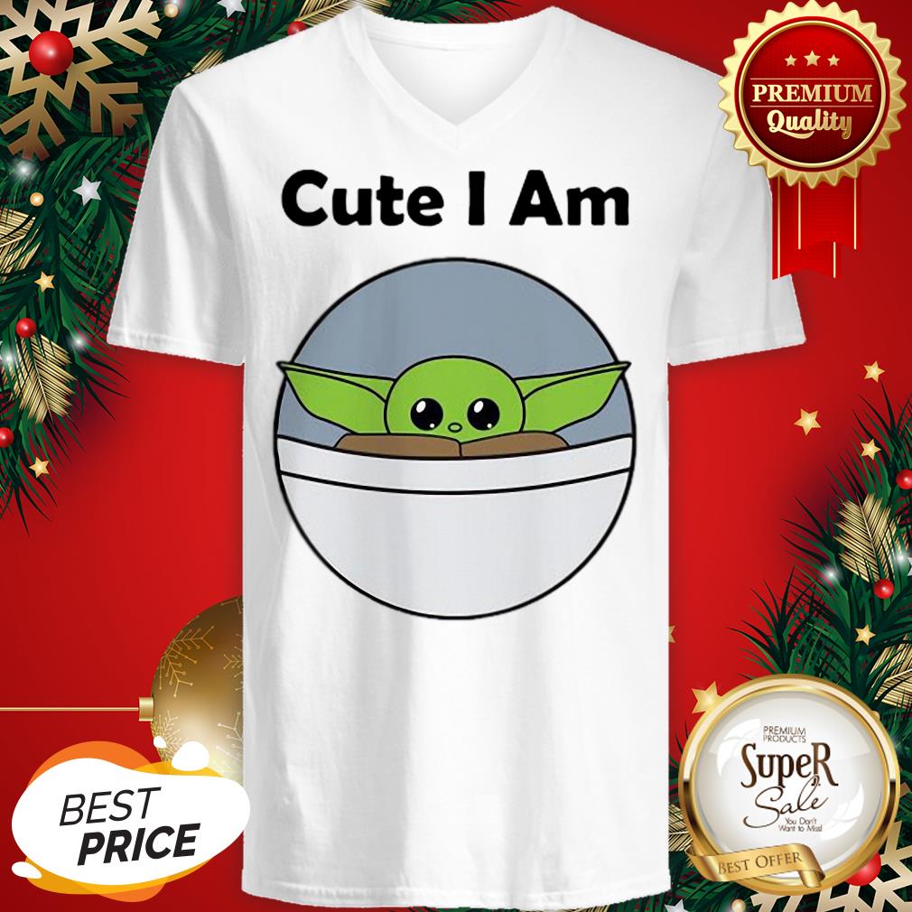 Official Cute I Am Baby Yoda Shirt - Image 2