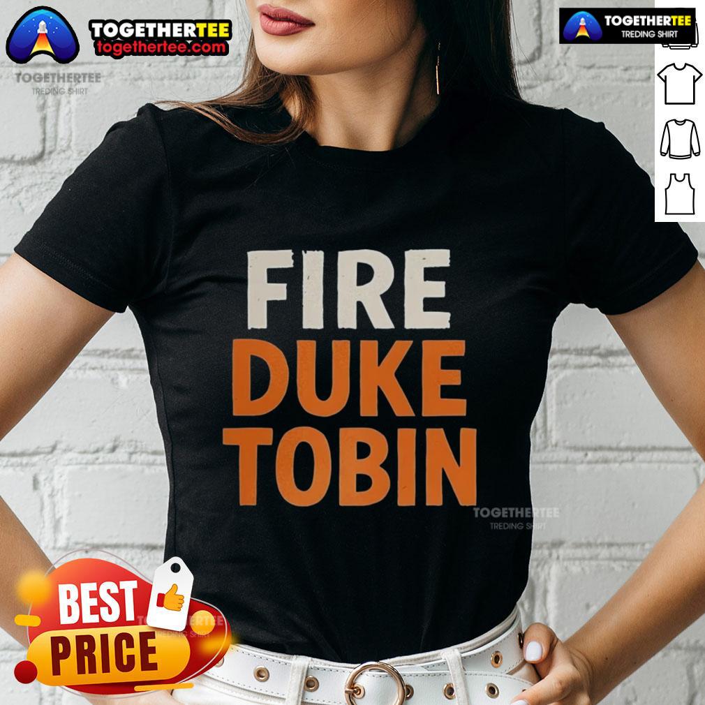 Happy Cincinnati Bengals NFL Fire Duke Tobin Letter T-Shirt - Image 3
