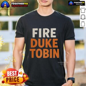 Happy Cincinnati Bengals NFL Fire Duke Tobin Letter T-Shirt