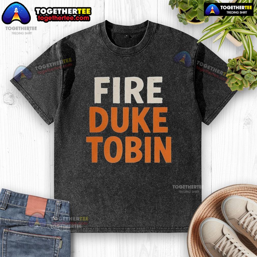 Happy Cincinnati Bengals NFL Fire Duke Tobin Letter T-Shirt - Image 6