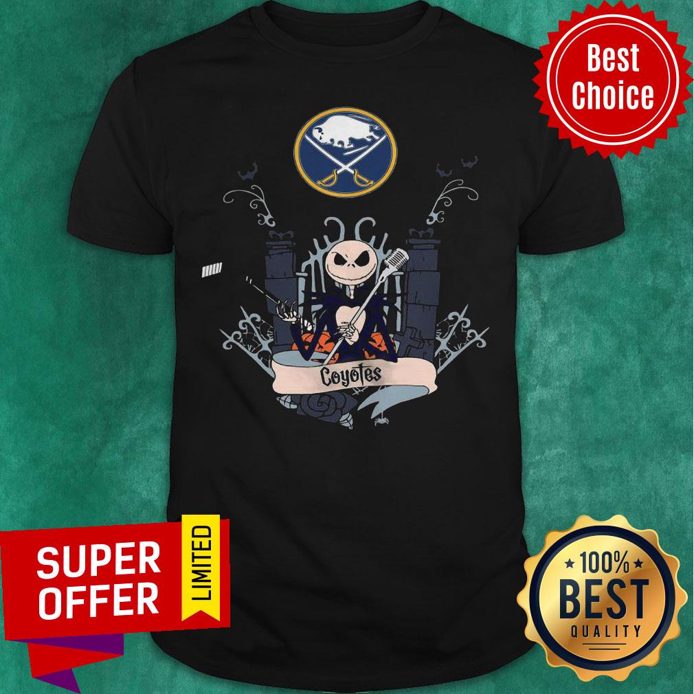 Funny Buffalo Sabres Jack Skellington This Is Halloween NHL Shirt