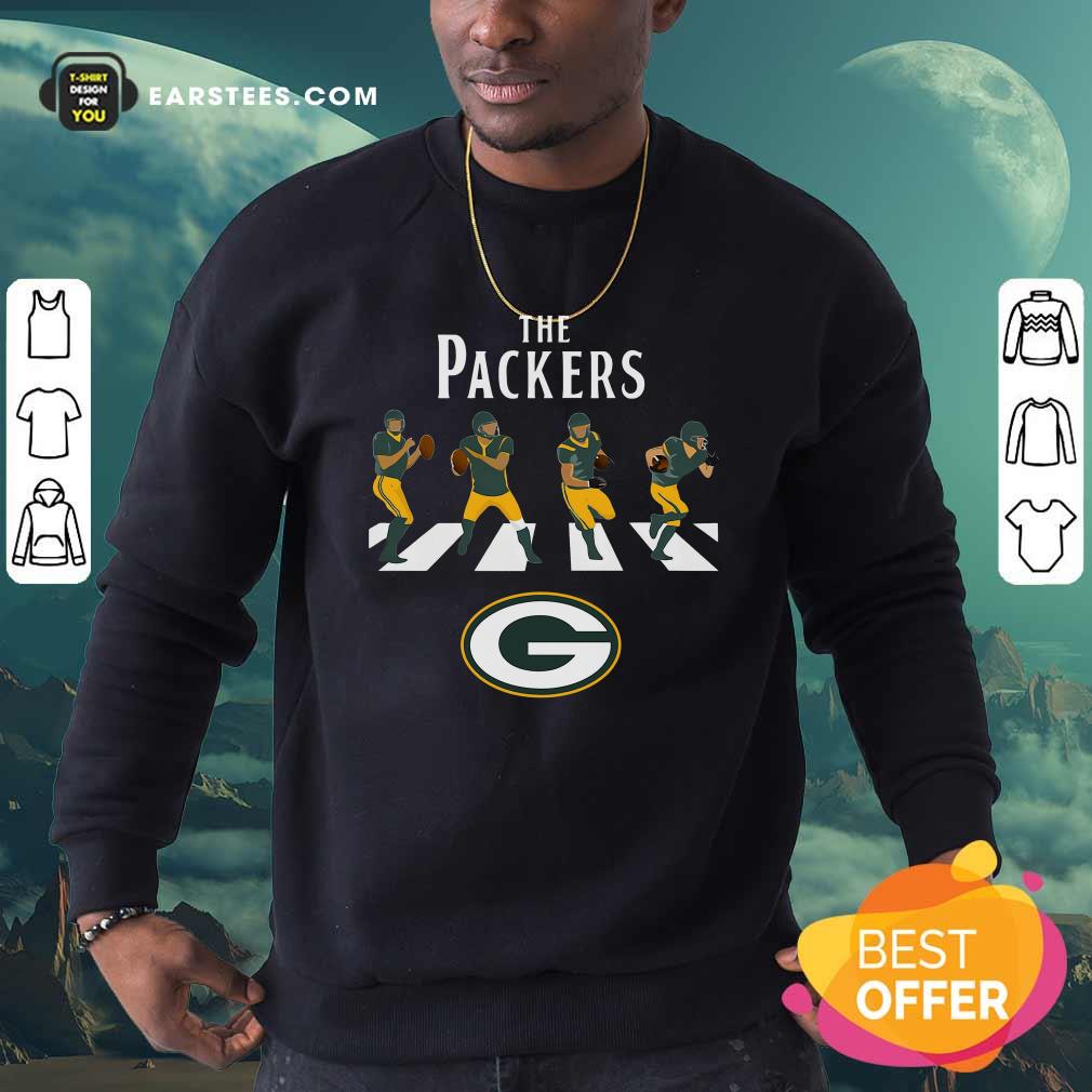 Original The Green Bay Packers Football Abbey Road Shirt - Image 5