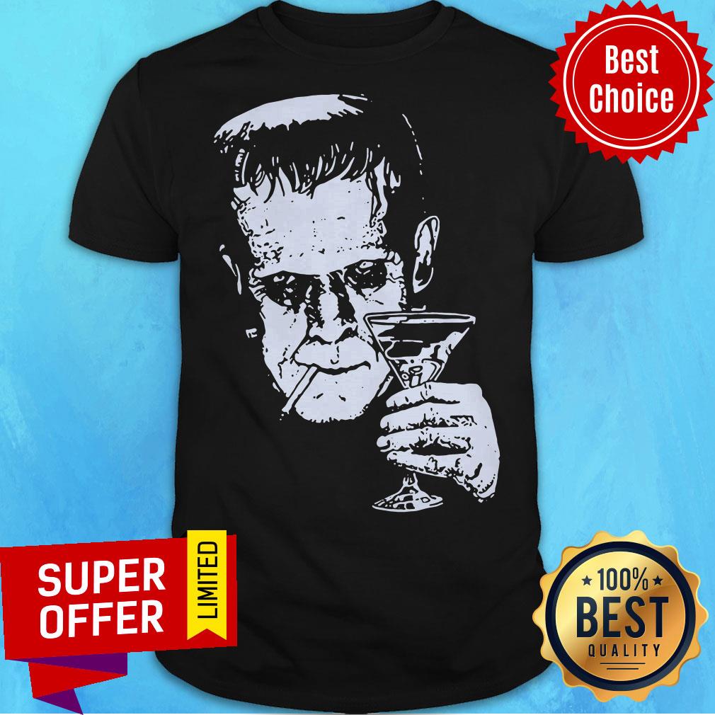 Official Lowbrow Art Smoke And Monster Martini Shirt