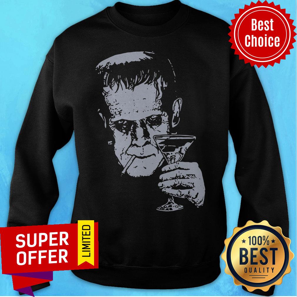 Official Lowbrow Art Smoke And Monster Martini Shirt - Image 5