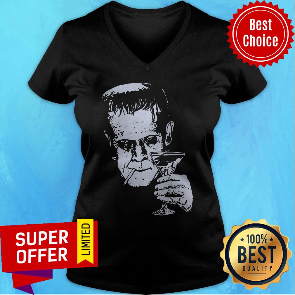 Official Lowbrow Art Smoke And Monster Martini Shirt - Image 3