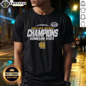 Good Kennesaw State Owls C-USA Champs 2025 Football Locker Room T-Shirt