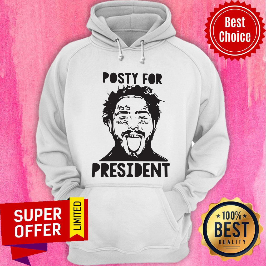 Funny Post Malone Tattoos Posty For President Shirt - Image 5