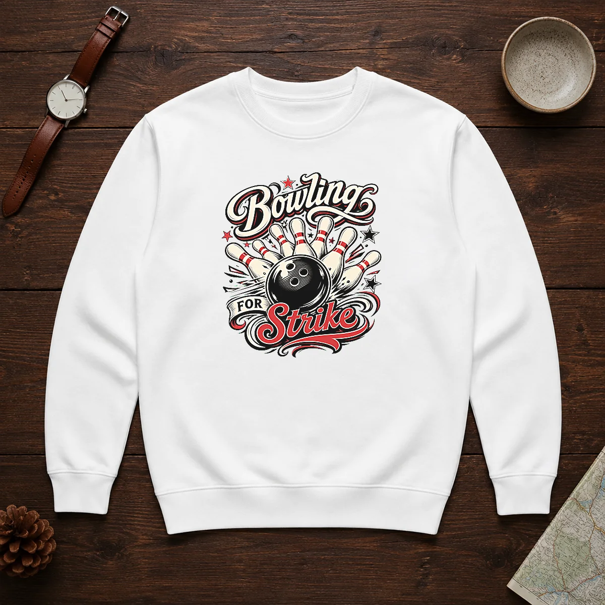 Original Bowling For Strike Tattoo Shirt - Image 7