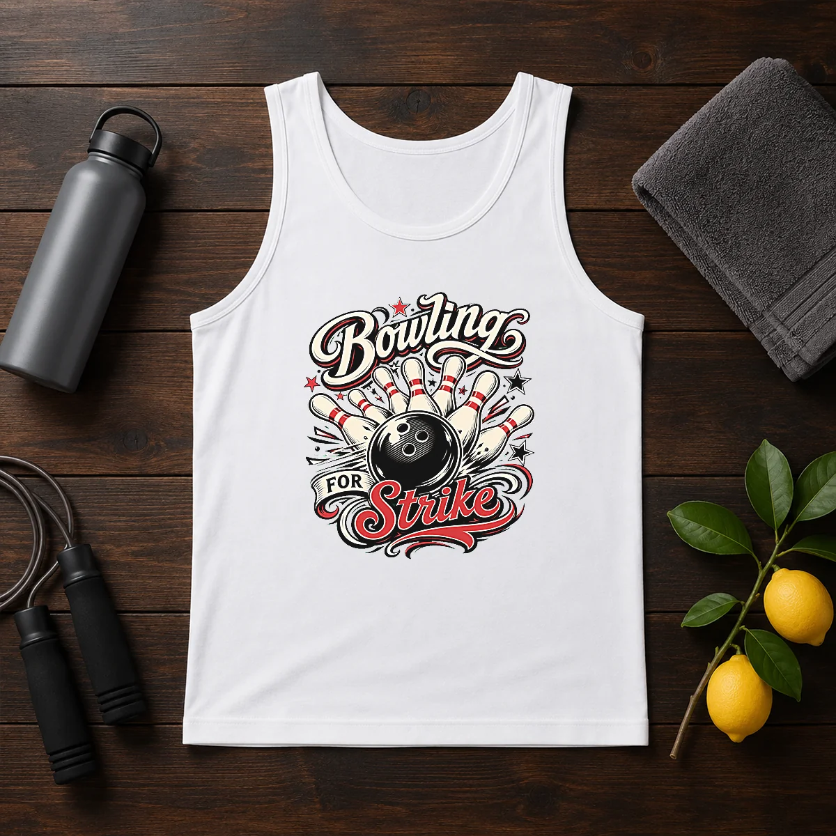 Original Bowling For Strike Tattoo Shirt - Image 3