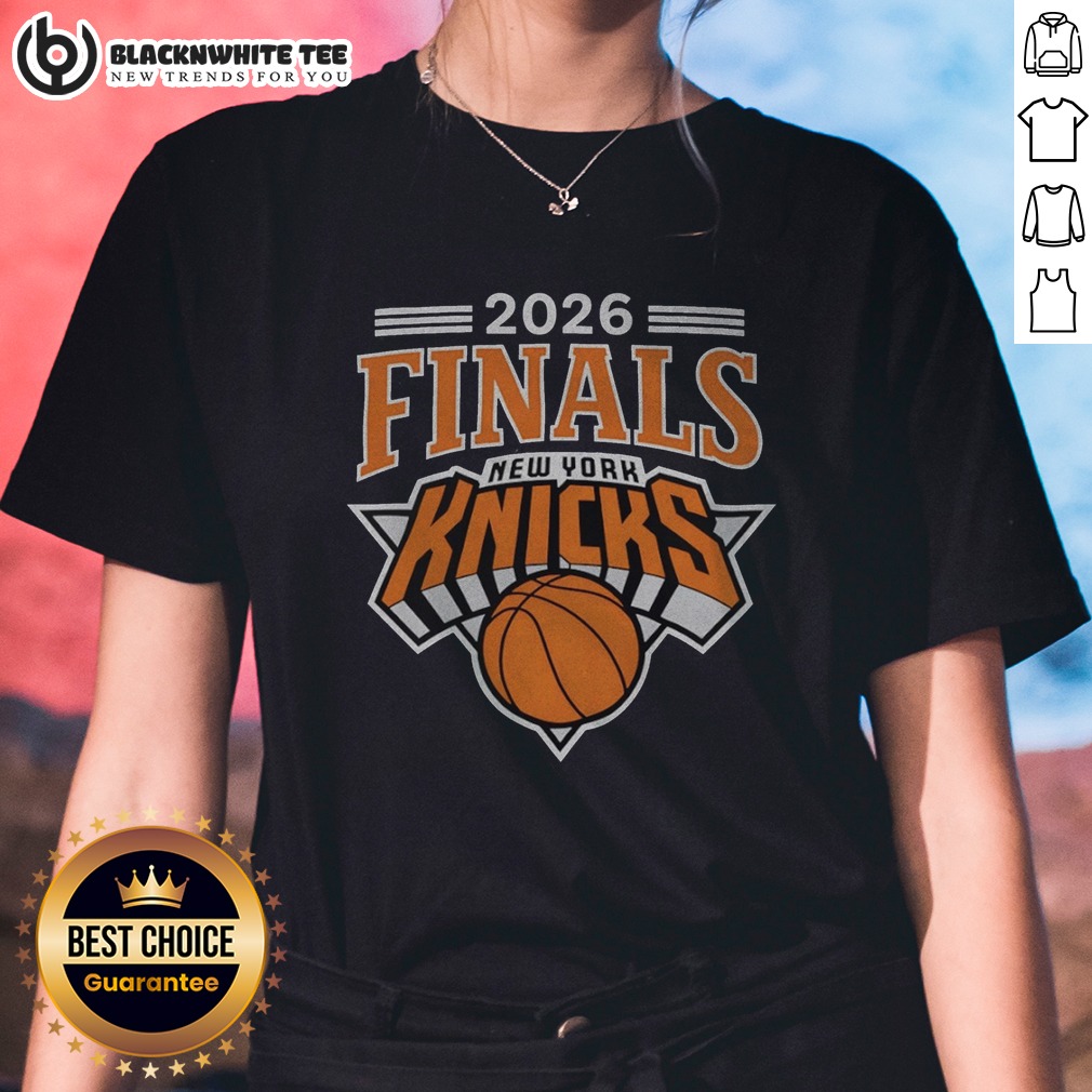 Premium 2026 Finals New York Knicks Basketball Team Shirt - Image 3