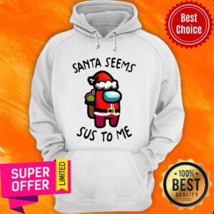 Alternative view of Premium Santa Seems Sus To Me Christmas Shirt
